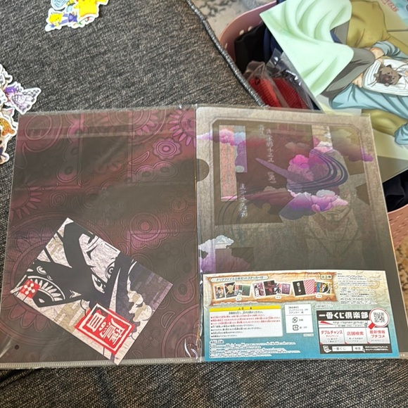 One Piece Themed Clear File Folder - Picture 1 of 9